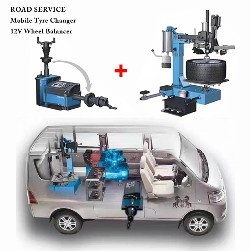 Mobile shop Tire repair Combo
